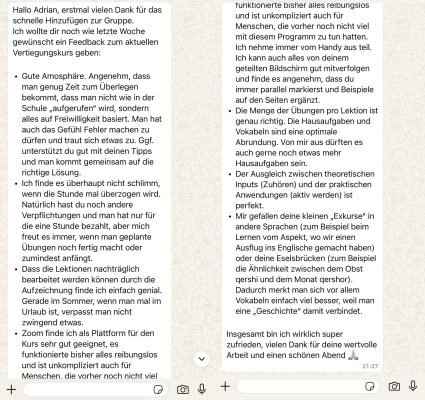 FeedbackVertiefungskurs2